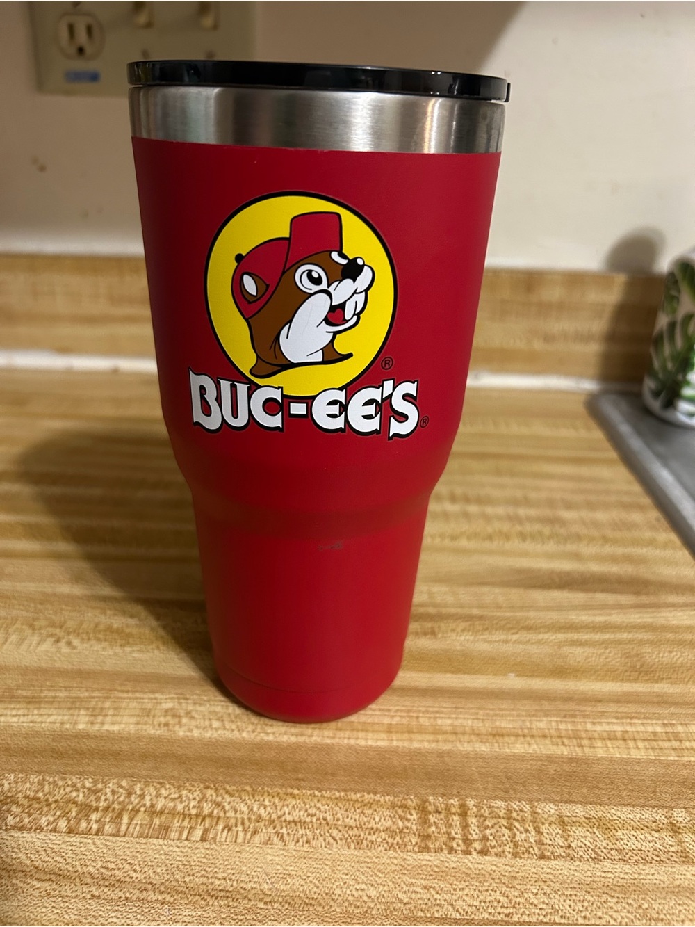 Red Insulated Travel Tumbler -